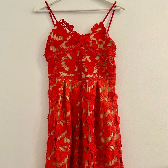 Red Lace Sundress - Picture 4 of 14